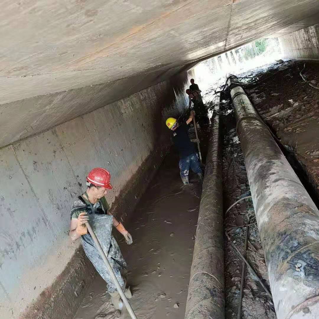 火炬开发区街道工业管道清淤