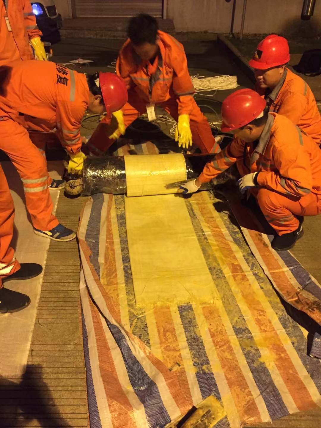 火炬开发区街道CIPP局部树脂固化法